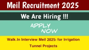 Walk-In Interview Meil 2025
