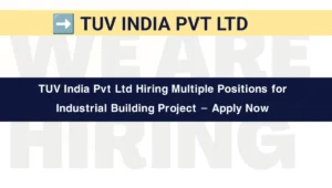 TUV India Pvt Ltd Hiring